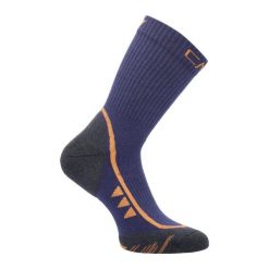 Skarpety CMP Trekking Sock SuperSoft 50 Mid. Niebieskie skarpetki damskie CMP, bez wzorów. Za 41.79 zł.