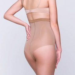 Rajstopy Gabriella Hight Shaper 20 den melisa. Brązowe bielizna korygująca Gabriella, bez wzorów, z bawełny. Za 45.90 zł.