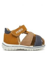 Primigi Sandały 7865500 Żółty. Żółte sandały chłopięce Primigi, z nubiku, bez zapięcia. Za 149.99 zł.