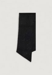 Szalik Kobieta ONLY ONLSOLA GLITTER KNIT SCARF CC. Czarne szaliki damskie Only, bez wzorów, z elastanu. Za 152.60 zł.