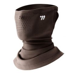 Czapka termiczna do kolarstwa z mocowaniem na uszy. Brązowe czapki damskie WEST BIKING, na zimę, bez wzorów, z materiału. Za 44.76 zł.