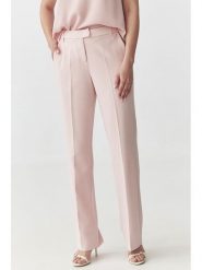 TATUUM Spodnie "Laurania" w kolorze jasnoróżowym rozmiar: 40. Różowe spodnie materiałowe damskie TATUUM, bez wzorów, z materiału. Za 234.94 zł.