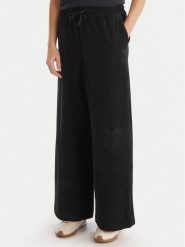 Roxy Spodnie materiałowe Lekeito Paint Knit ERJNP03691 Czarny Regular Fit. Czarne spodnie materiałowe damskie Roxy, bez wzorów, z materiału. Za 319.99 zł.