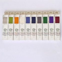 Pasek do jogi z bawełny organicznej Samarali. Zielone paski damskie SAMARALI, bez wzorów, z bawełny. Za 99.00 zł.