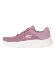 Skechers Sneakersy "Go Walk Flex" w kolorze fioletowym rozmiar: 36,5. Różowe obuwie sportowe damskie Skechers, z materiału, bez zapięcia. Za 180.06 zł.