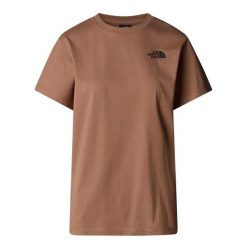 The North Face Koszulka Redbox Nf0A87Nk6E1. Brązowe koszulki sportowe damskie The North Face, bez wzorów, bez ramiączek. Za 117.99 zł.