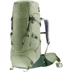 Plecak trekkingowy damski Deuter Aircontact Core 45 + 10 SL - grove/ivy. Brązowe plecaki Deuter, bez wzorów. Za 1,011.09 zł.