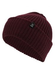 Haglöfs Czapka beanie "Top Out" w kolorze fioletowym rozmiar: onesize. Różowe czapki damskie Haglöfs, bez wzorów, z materiału. Za 136.45 zł.