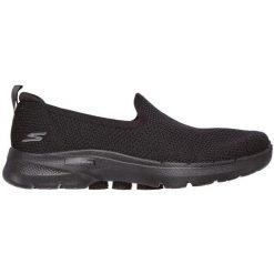 Adidasy Skechers Go Walk 6 - Clear Vi, Kobiety. Czarne obuwie sportowe damskie Skechers, bez zapięcia, trekkingowe, Skechers Sport. Za 390.00 zł.