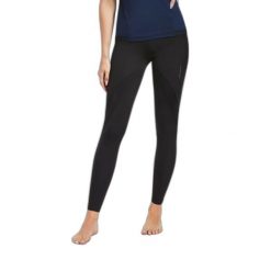 Damskie legginsy jeździeckie o średniej przyczepności Ariat Ascent. Czarne legginsy damskie Ariat, m, bez wzorów, z elastanu, na fitness i siłownię. Za 572.55 zł.