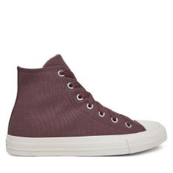 Trampki Converse. Brązowe trampki damskie Converse, bez wzorów, bez zapięcia. Za 219.99 zł.