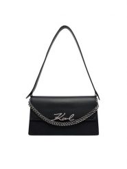 KARL LAGERFELD Torebka B4W30064 Czarny. Czarne torebki klasyczne damskie KARL LAGERFELD, ze skóry, bez dodatków. Za 1,299.00 zł.