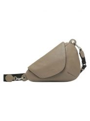Liebeskind Berlin Skórzana saszetka w kolorze szarobrązowym - 33 x 21 x 2 cm rozmiar: onesize. Brązowe nerki i saszetki damskie Liebeskind Berlin, bez wzorów, z materiału. Za 416.30 zł.