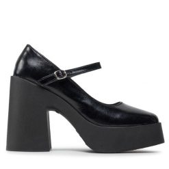 Czółenka Altercore. Czarne czółenka damskie Altercore, bez wzorów, bez obcasa. Za 219.99 zł.