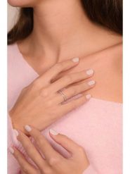 DIAMANTA Złoty pierścionek "Alliance Granite" z diamentami rozmiar: 59. Szare pierścionki damskie DIAMANTA, z diamentem, złote. Za 1,522.99 zł.