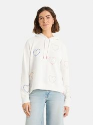 LIEBLINGSSTÜCK Bluza "Air" w kolorze białym rozmiar: L. Białe bluzy damskie LIEBLINGSSTÜCK, l, bez wzorów, z kapturem. Za 289.20 zł.