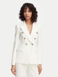 Maryley Marynarka 26EB139/43VA Kremowy Regular Fit. Białe marynarki i żakiety damskie Maryley, m, bez wzorów, z syntetyku. Za 579.99 zł.