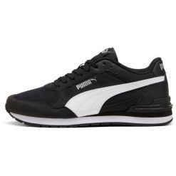 Adidasy Puma St Runner V4 Mesh, Dla obu płci. Czarne obuwie sportowe damskie Puma, z gumy, bez zapięcia, trekkingowe. Za 279.00 zł.
