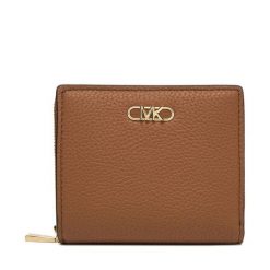 Portfel MICHAEL Michael Kors. Brązowe portfele damskie MICHAEL Michael Kors, bez wzorów. Za 379.99 zł.