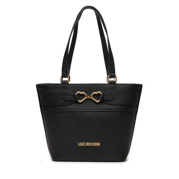 Torebka LOVE MOSCHINO. Czarne torebki klasyczne damskie Love Moschino, bez dodatków. Za 1,349.00 zł.