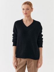 Weekend Max Mara Sweter Viaggio 23536621 Czarny Regular Fit. Czarne swetry klasyczne damskie Weekend Max Mara, l, z syntetyku, bez kołnierzyka. Za 749.99 zł.