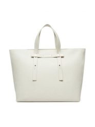 Furla Torebka Giove WB01508 HSF000 1704S Biały. Białe shopper bag Furla, bez wzorów, ze skóry, bez dodatków. Za 1,299.00 zł.