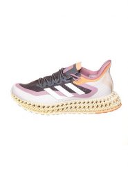 Adidas Buty "4DFWD" w kolorze szaro-jasnoróżowo-kremowym do biegania rozmiar: 42 2/3. Brązowe obuwie sportowe damskie Adidas, bez zapięcia, do biegania. Za 328.65 zł.