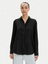 Vero Moda Koszula Linn 10305085 Czarny Relaxed Fit. Czarne koszule damskie Vero Moda, l, bez wzorów, z wiskozy, bez kołnierzyka, bez ramiączek. Za 189.99 zł.