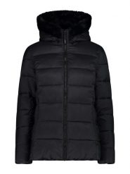 CMP Kurtka zimowa w kolorze czarnym rozmiar: 40. Czarne kurtki damskie CMP, na zimę, bez wzorów, z puchu, bez kaptura. Za 302.35 zł.