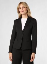 HUGO Marynarka - Aredana Kobiety czarny, 40. Czarne marynarki i żakiety damskie Hugo, bez wzorów, eleganckie. Za 1,399.95 zł.