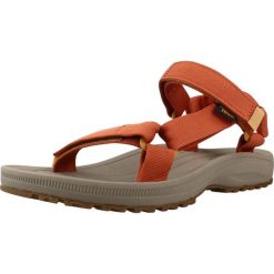 Sandały TEVA W WINSTED Pomarańczowy. Brązowe sandały damskie Teva, bez wzorów, z materiału, bez obcasa, bez zapięcia. Za 274.99 zł.