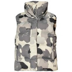 Damska kurtka bez rękawów Helly Hansen Jade. Szare kurtki damskie Helly Hansen, bez wzorów, bez kaptura. Za 484.45 zł.