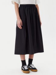 Vans Spódnica midi Francesca VN000M9R Czarny Regular Fit. Czarne spódnice damskie Vans, m, bez wzorów, z bawełny, midi. Za 219.99 zł.