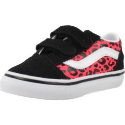 Buty VANS OLD SKOOL V Czarny. Czarne obuwie trekkingowe damskie Vans, z tkaniny, bez zapięcia. Za 241.99 zł.