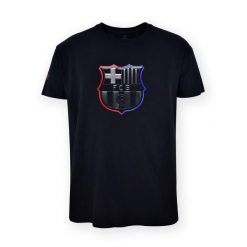 Koszulka Barça 2024-25 czarna. Czarne bluzki damskie FC BARCELONA, xl, bez wzorów, bez kołnierzyka, bez ramiączek. W wyprzedaży za 127.55 zł.