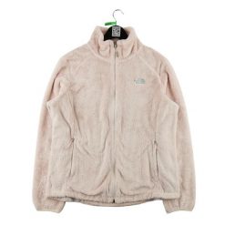 Second life - Kurtka polarowa Osito TNF dla kobiet - Stan bardzo dobry. Czerwone kurtki damskie The North Face, bez wzorów, z polaru, bez kaptura. Za 211.46 zł.