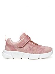 Geox Sneakersy J55DLB 07QBC C8172 D Różowy. Czerwone buty sportowe dziewczęce Geox, bez wzorów, z materiału, bez zapięcia. Za 249.99 zł.