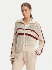 Guess Kardigan V6GR08 Z0729 Beżowy Regular Fit. Brązowe kardigany damskie Guess, s, z aplikacjami, z syntetyku. Za 524.99 zł.