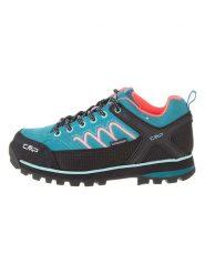 CMP Skórzane buty trekkingowe "Moon Low" w kolorze niebiesko-czarnym rozmiar: 36. Czarne obuwie trekkingowe damskie CMP, z materiału, bez zapięcia. Za 196.97 zł.