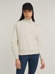 G-Star Bluza w kolorze białym rozmiar: M. Białe bluzy damskie G-Star, m, bez wzorów, bez kaptura. Za 148.96 zł.