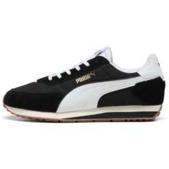 Adidasy Puma St Miler Rise, Dla obu płci. Czarne obuwie sportowe casual damskie Puma, z zamszu, bez zapięcia. Za 490.00 zł.