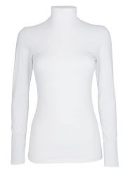 COTONELLA Koszulka w kolorze białym rozmiar: L. Białe koszulki damskie Cotonella, l, bez wzorów, bez kołnierzyka, bez ramiączek. Za 39.99 zł.