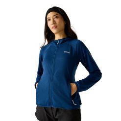 Damska Bluza Polarowa Huntdale Fleece Jacket. Żółte bluzy damskie Regatta, na zimę, l, bez wzorów, z elastanu, z kapturem. Za 161.99 zł.