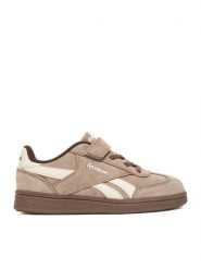 Reebok Sneakersy CEO-LEA-D680L(DZ) Brązowy. Brązowe buty sportowe dziewczęce Reebok, ze skóry, bez zapięcia. Za 149.99 zł.