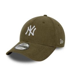 Czapka baseballowa New York Yankees New Era 9Forty Soft Cord. Zielone czapki z daszkiem damskie New Era, bez wzorów. Za 223.00 zł.