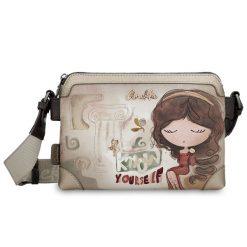 Beżowa Damska Torebka Anekke Edycja Limitowana. Brązowe listonoszki damskie Anekke, z aplikacjami, zdobione, bez dodatków. Za 339.00 zł.