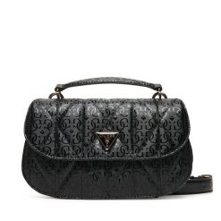 Torebka Guess. Czarne torebki klasyczne damskie Guess, bez dodatków. Za 349.99 zł.