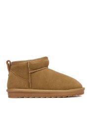 DeeZee Śniegowce DZKD-MX03 Brązowy. Brązowe kozaki dziewczęce DeeZee, bez wzorów, z materiału, bez obcasa, bez zapięcia. Za 249.99 zł.
