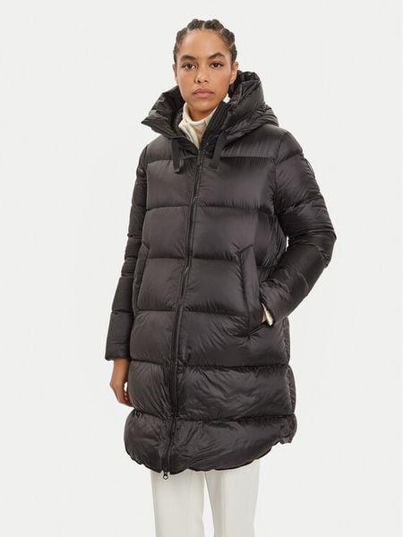 Bomboogie Kurtka puchowa CW6630TDLC4 Czarny Regular Fit. Czarne kurtki damskie Bomboogie, bez wzorów, z puchu, bez kaptura. Za 1,179.00 zł.