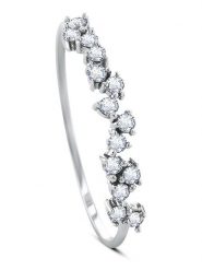 OR Carats Złoty pierścionek z topazami rozmiar: 56. Szare pierścionki damskie OR Carats, z topazem, złote. Za 608.99 zł.